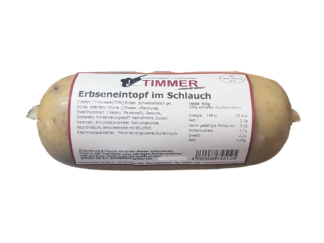 Erbseneintopf im Schlauch