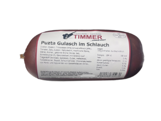 Puszta Gulasch im Schlauch